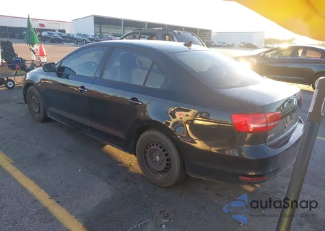 2015 Volkswagen Jetta 2.0L S из США, поврежденный, VIN 3VW2K7AJ7FM292039